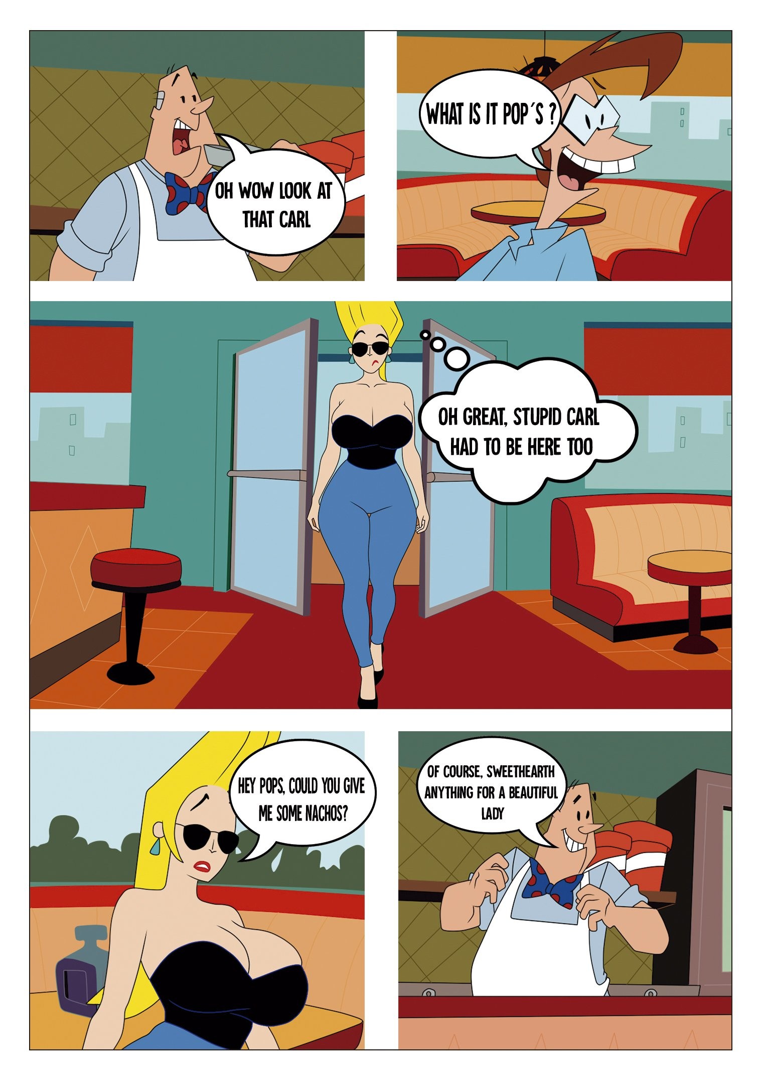 A Star is Born - Johnny Bravo porn comic picture 9