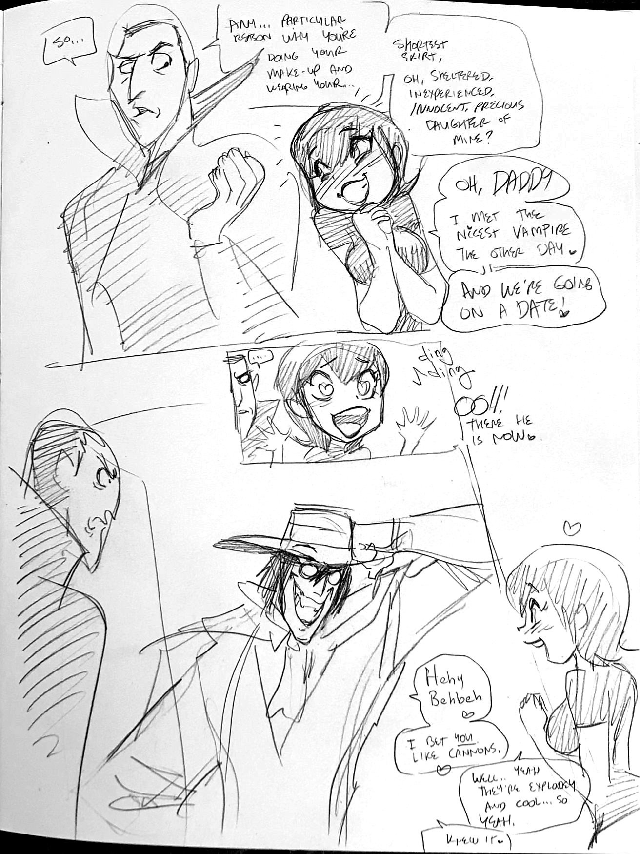 Booty Doc Goof-Off: Mavis x Alucard porn comic picture 2
