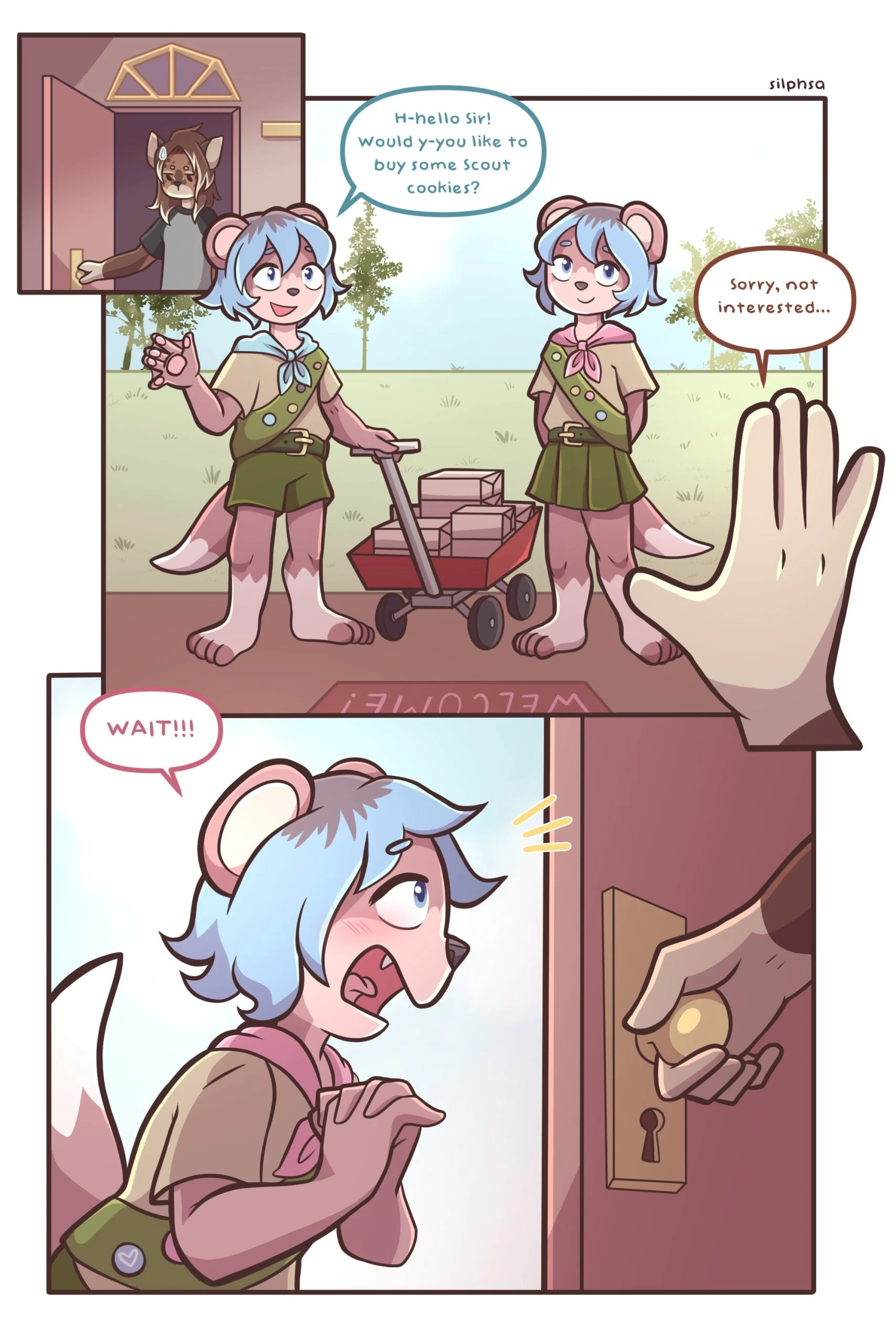 Cookie Crunch porn comic picture 1