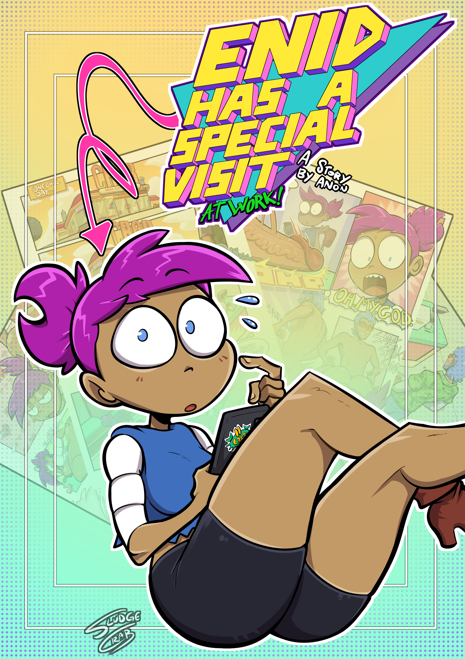 Enid has a Special Visit porn comic picture 1