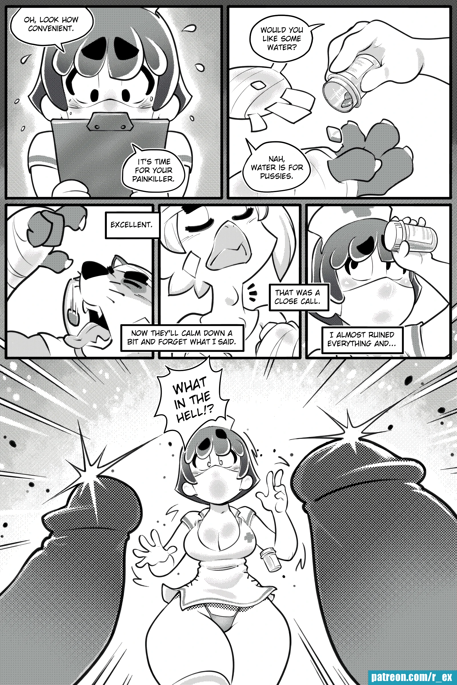 Lora: Nurse for the day porn comic picture 7