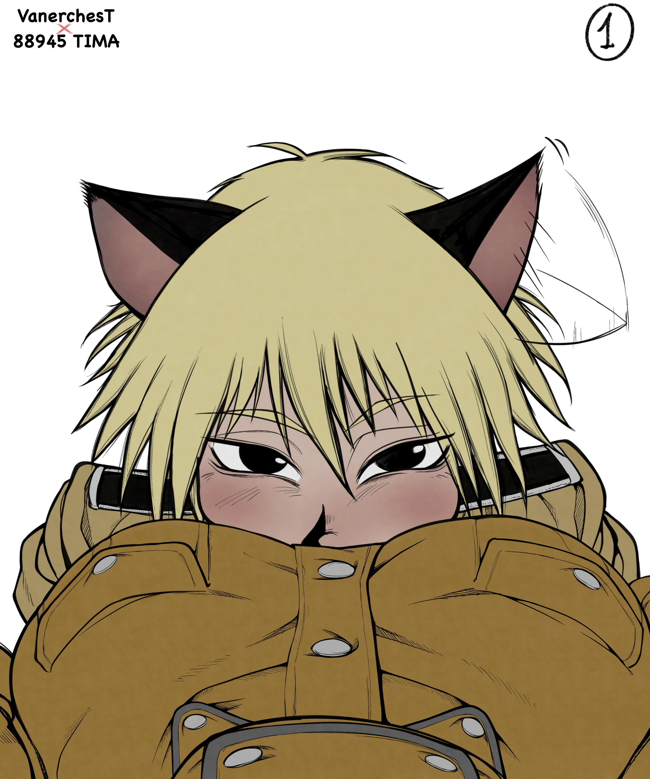 Seras Victoria x Schrodinger porn comic picture 1