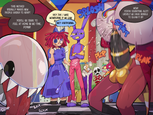 The Amazing Digital Circus porn comic picture 1
