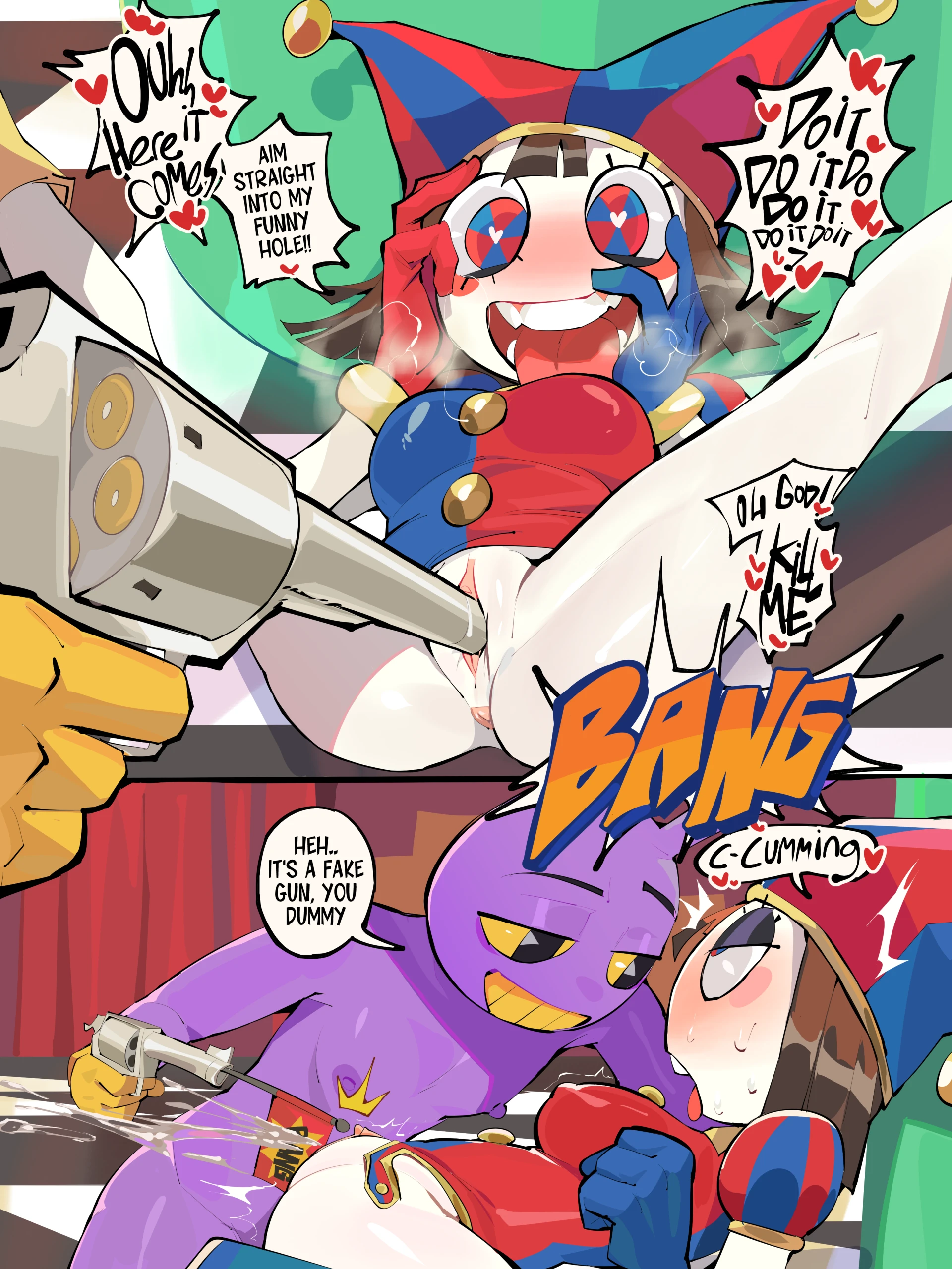 The Amazing Digital Circus porn comic picture 4