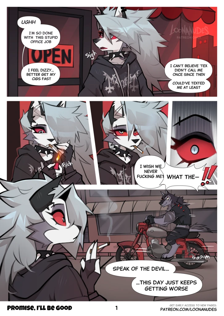 Promise, I'll Be Good porn comic picture 1