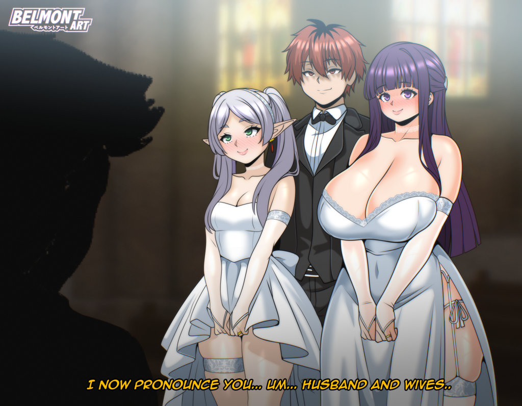 Frieren x Fern x Stark porn comic picture 2