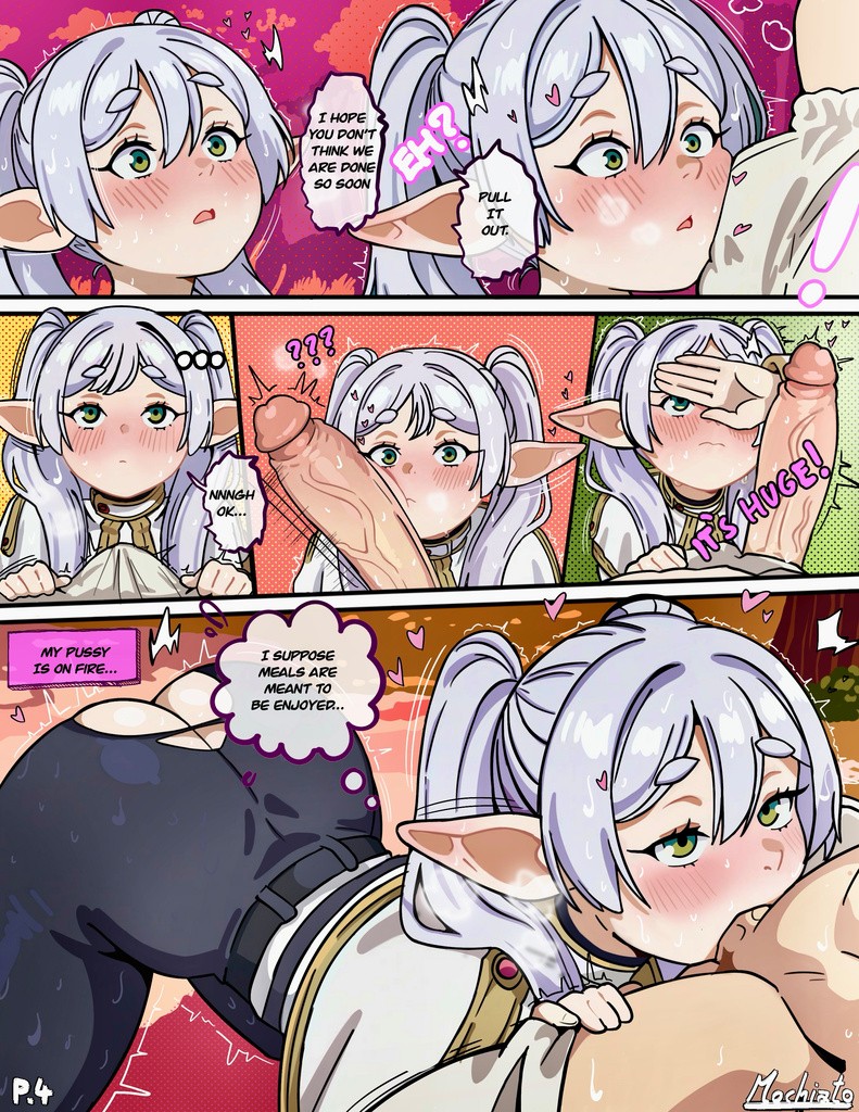 Frieren’s Happy Reunion porn comic picture 5