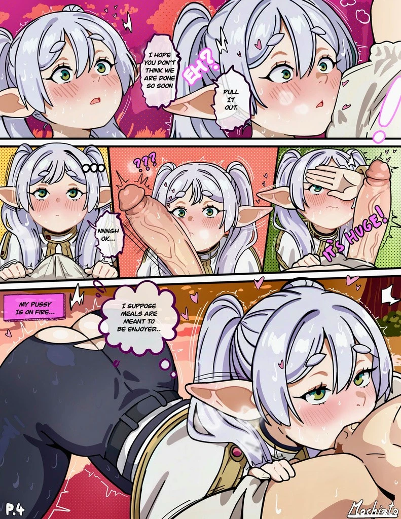 Frieren’s Happy Reunion porn comic picture 5
