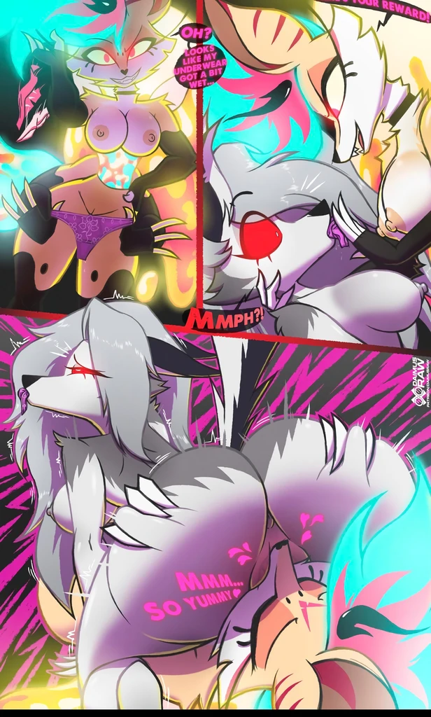 Loona x Bee porn comic picture 3