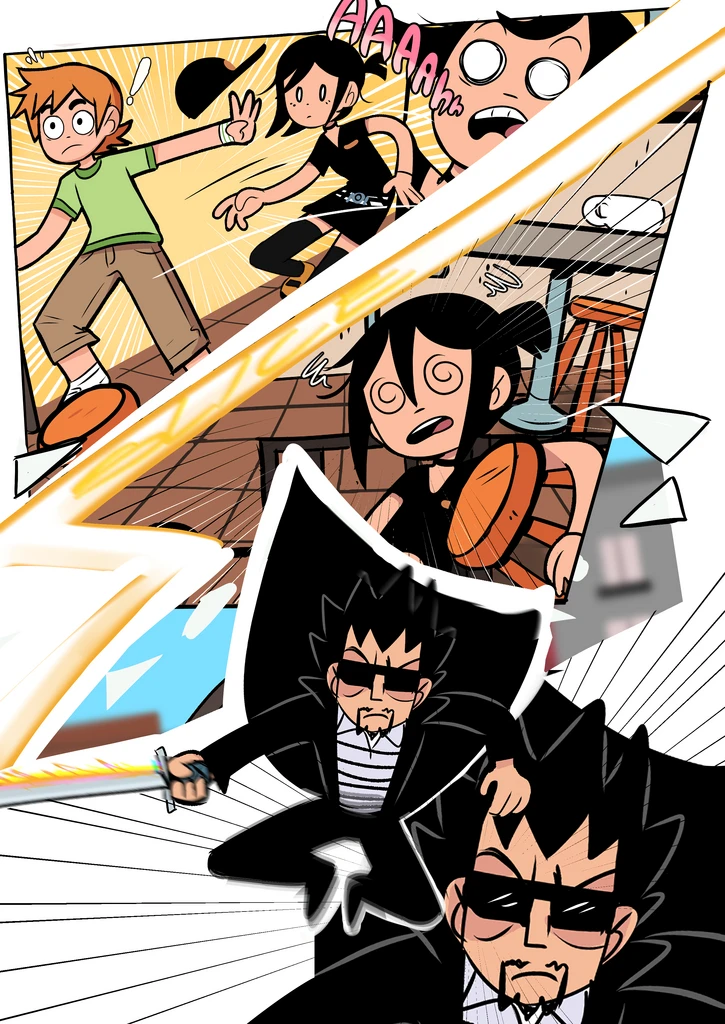 Scott Pilgrim Has a Job porn comic picture 11