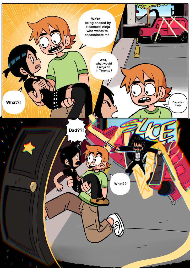 Scott Pilgrim Has a Job porn comic picture 15