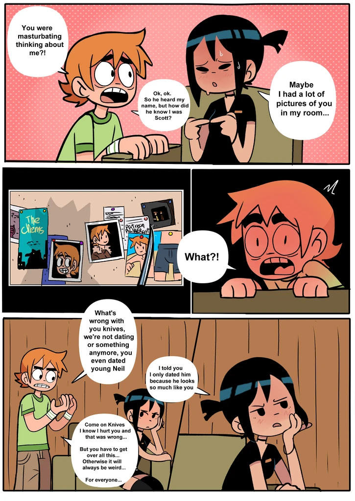 Scott Pilgrim Has a Job porn comic picture 19