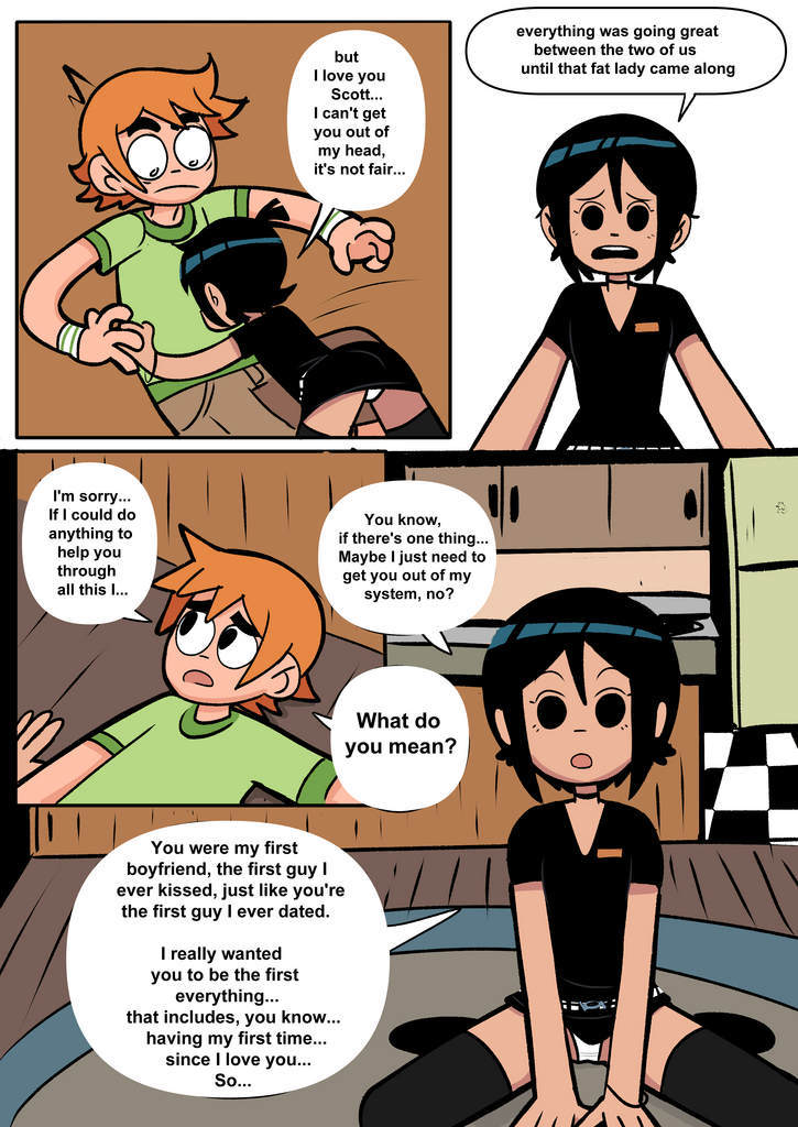 Scott Pilgrim Has a Job porn comic picture 20