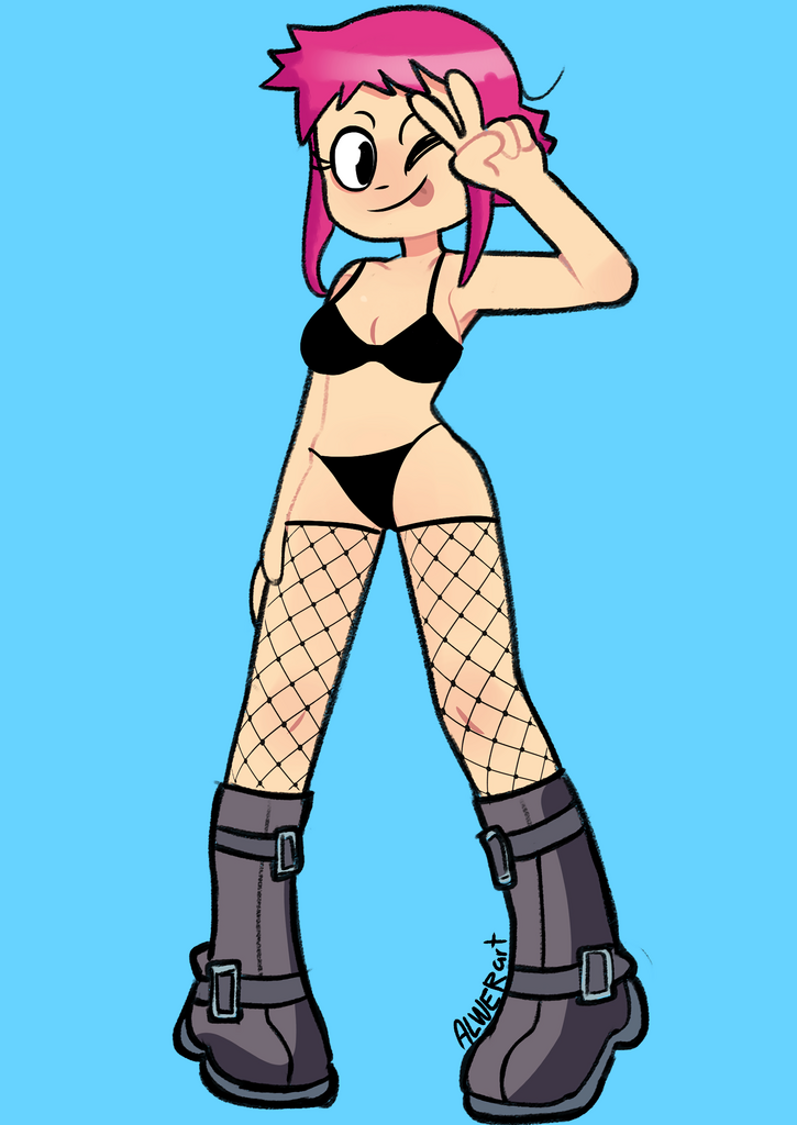 Scott Pilgrim Has a Job porn comic picture 37