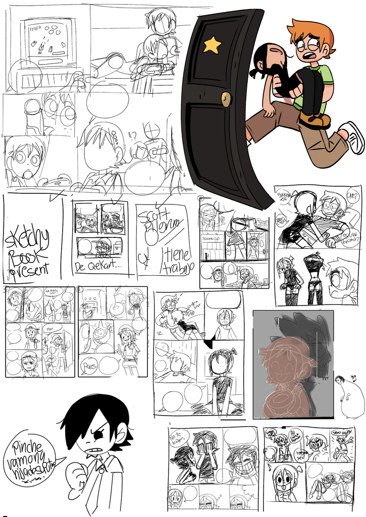 Scott Pilgrim Has a Job porn comic picture 45