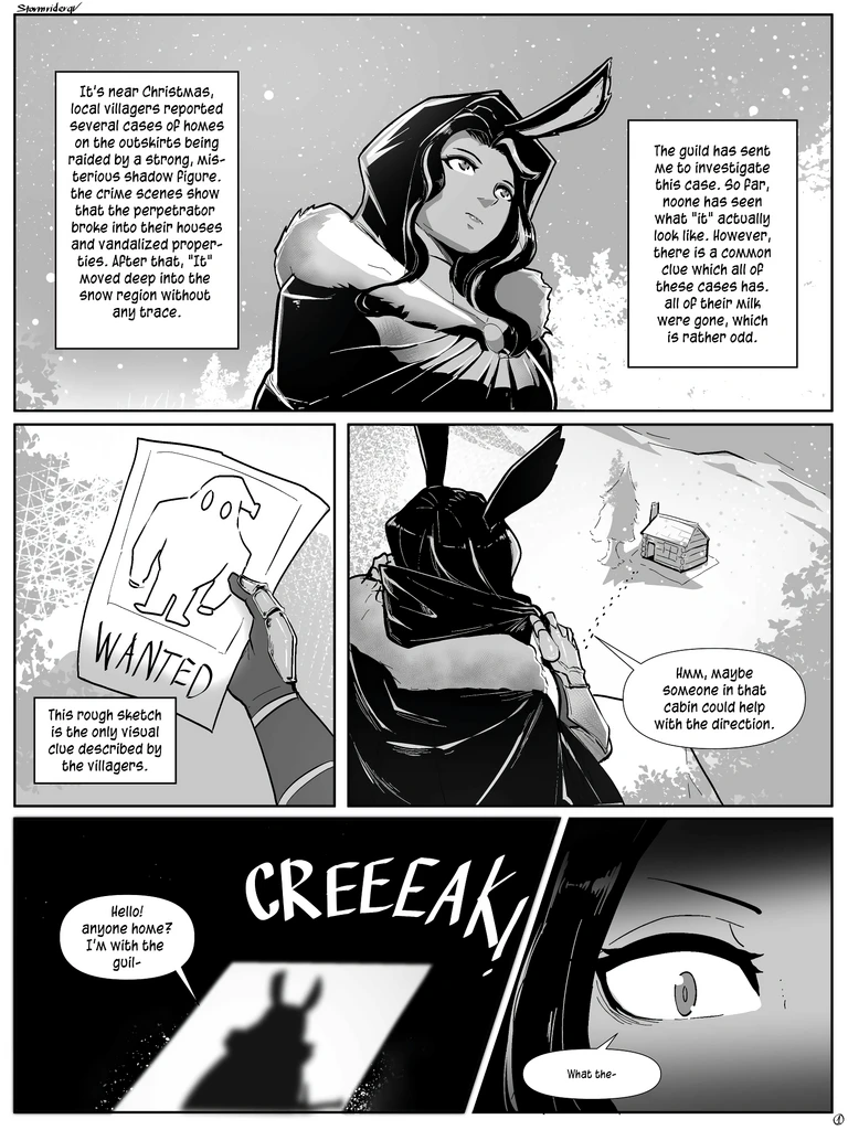 Tales of the Milkie Winter Quest porn comic picture 2