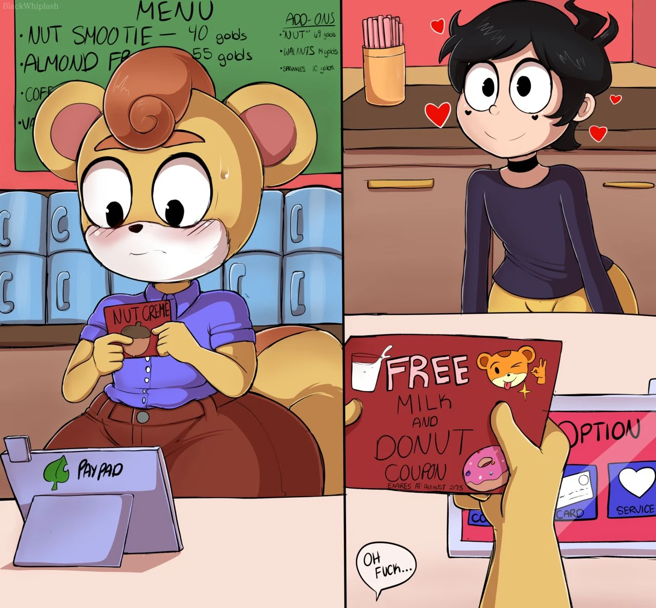 100% Nut Milk porn comic picture 1