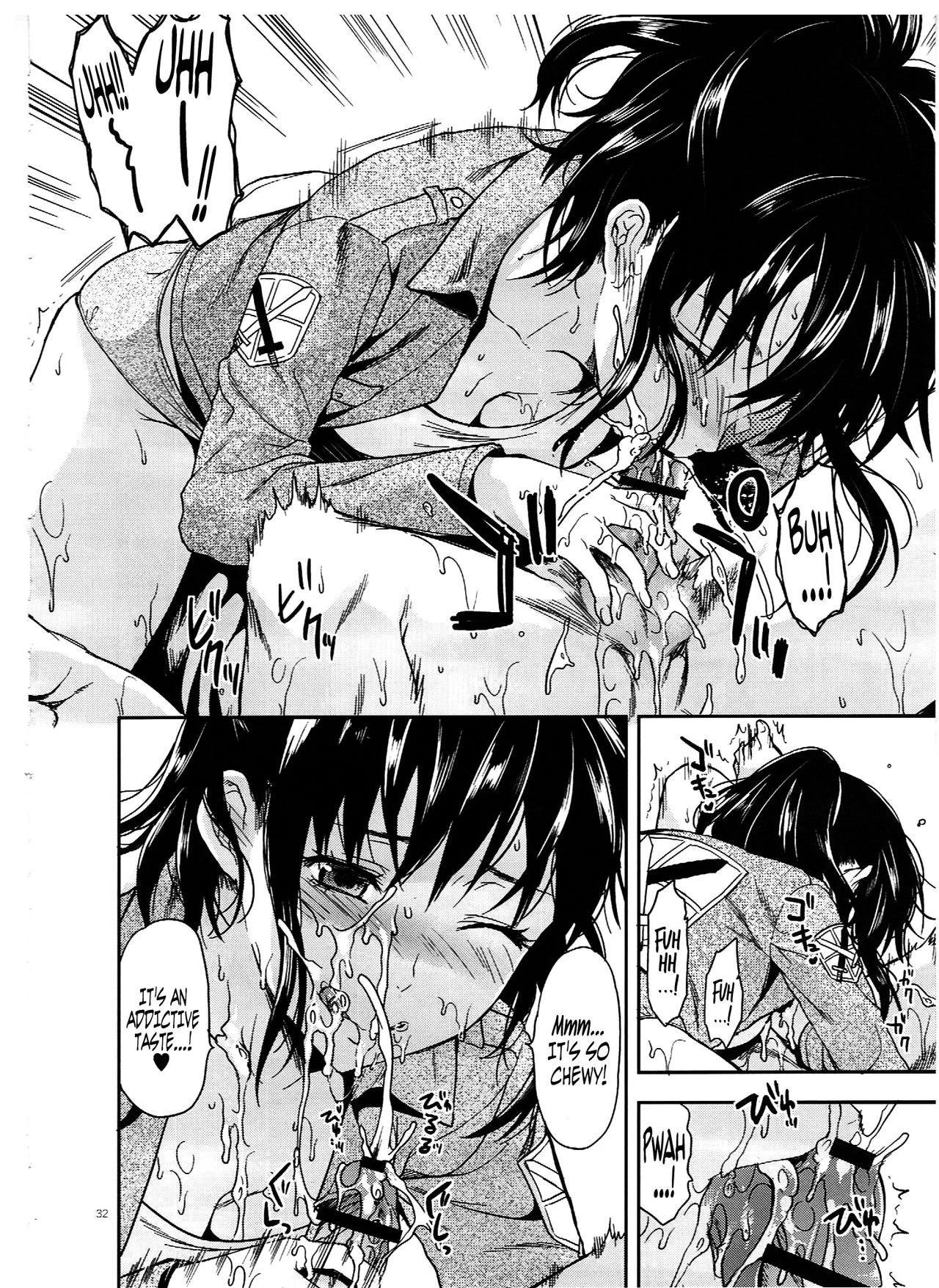 104 ki Sei Joshi no Shingeki porn comic picture 32