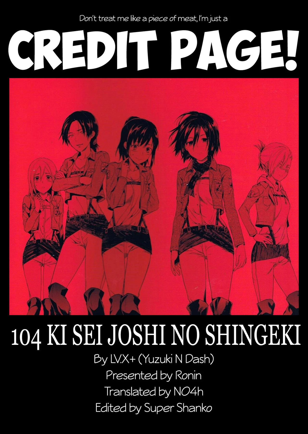 104 ki Sei Joshi no Shingeki porn comic picture 43