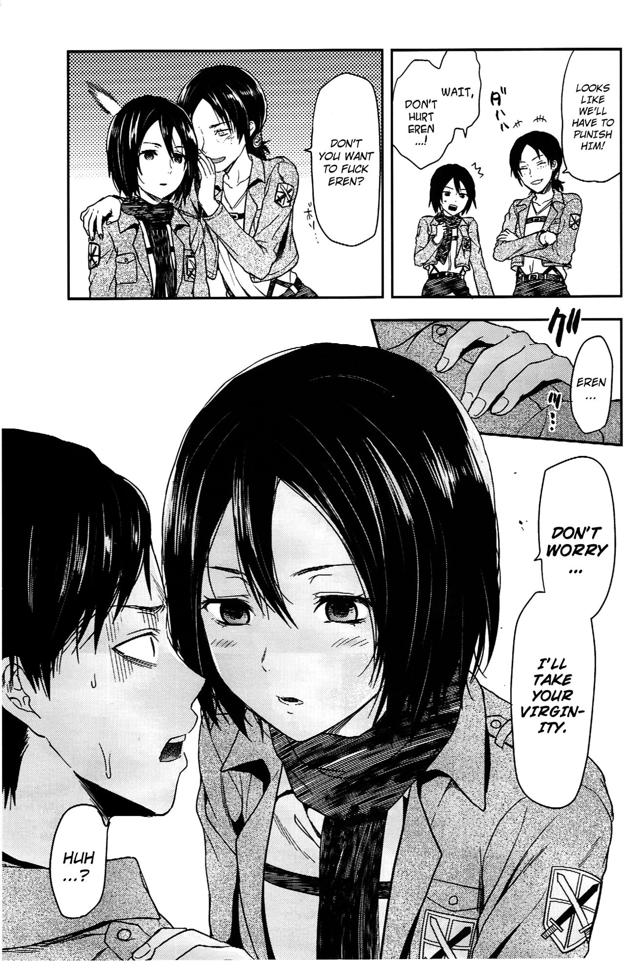 104 ki Sei Joshi no Shingeki porn comic picture 5