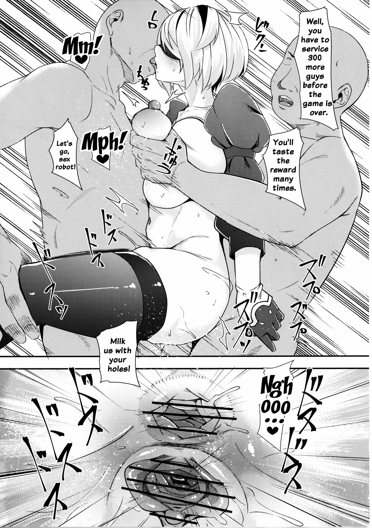 2B to be Saimin Benki porn comic picture 21