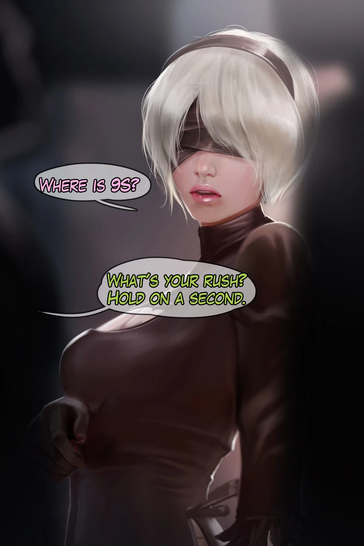 2B : YOU HAVE BEEN HACKED! porn comic picture 5