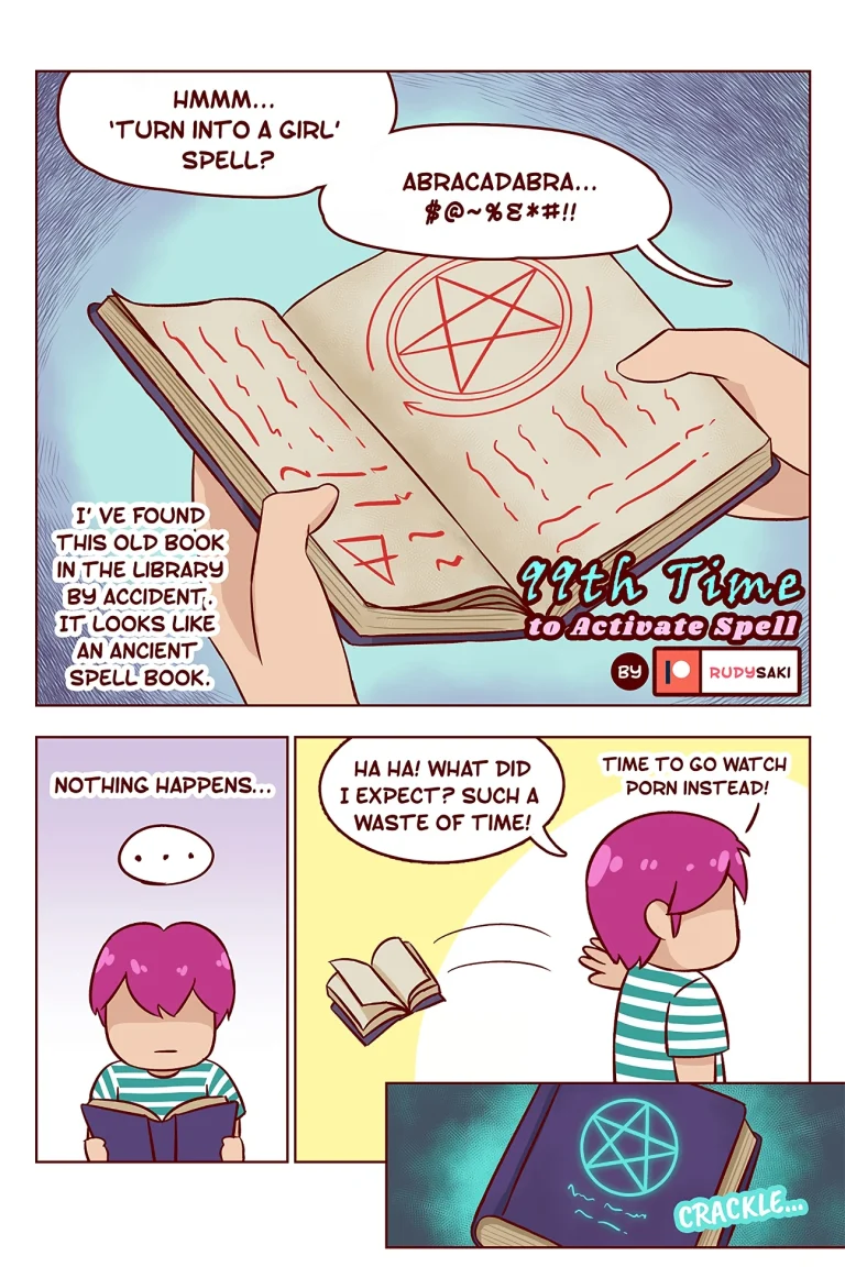 99th Time to Activate Spell porn comic picture 1