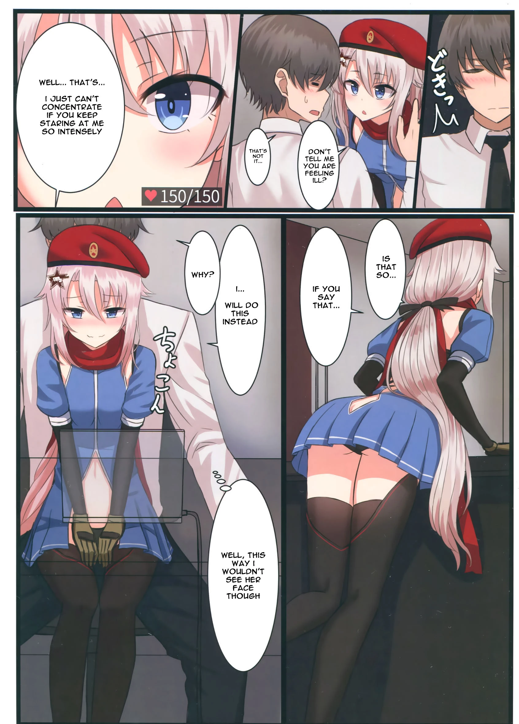 9A-91 Wants to Do Naughty Things with Commander! porn comic picture 4