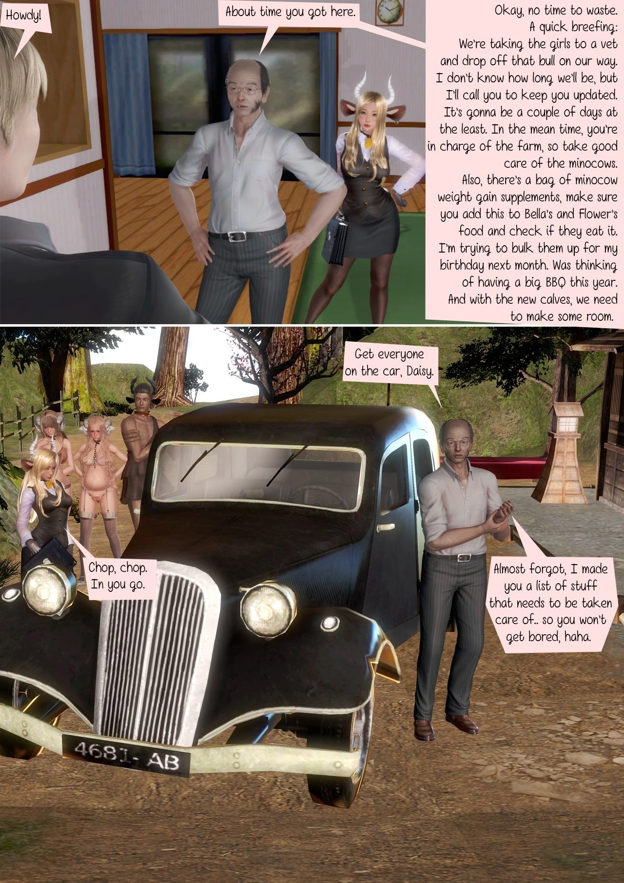 A Boy and His Cows 5 porn comic picture 15