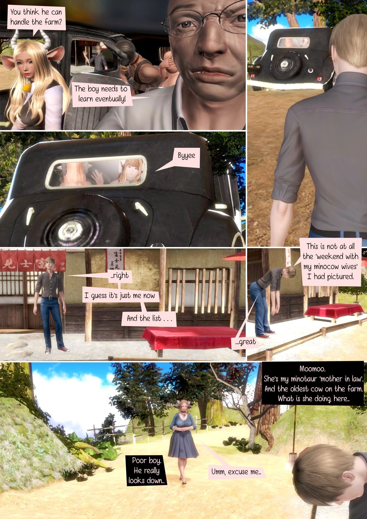 A Boy and His Cows 5 porn comic picture 16