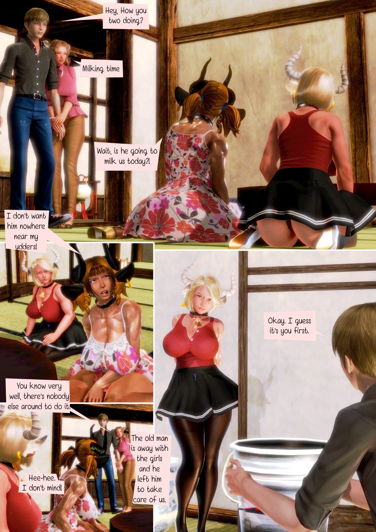 A Boy and His Cows 5 porn comic picture 59