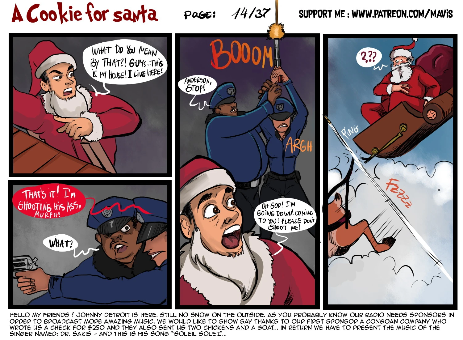 A Cookie For Santa porn comic picture 10
