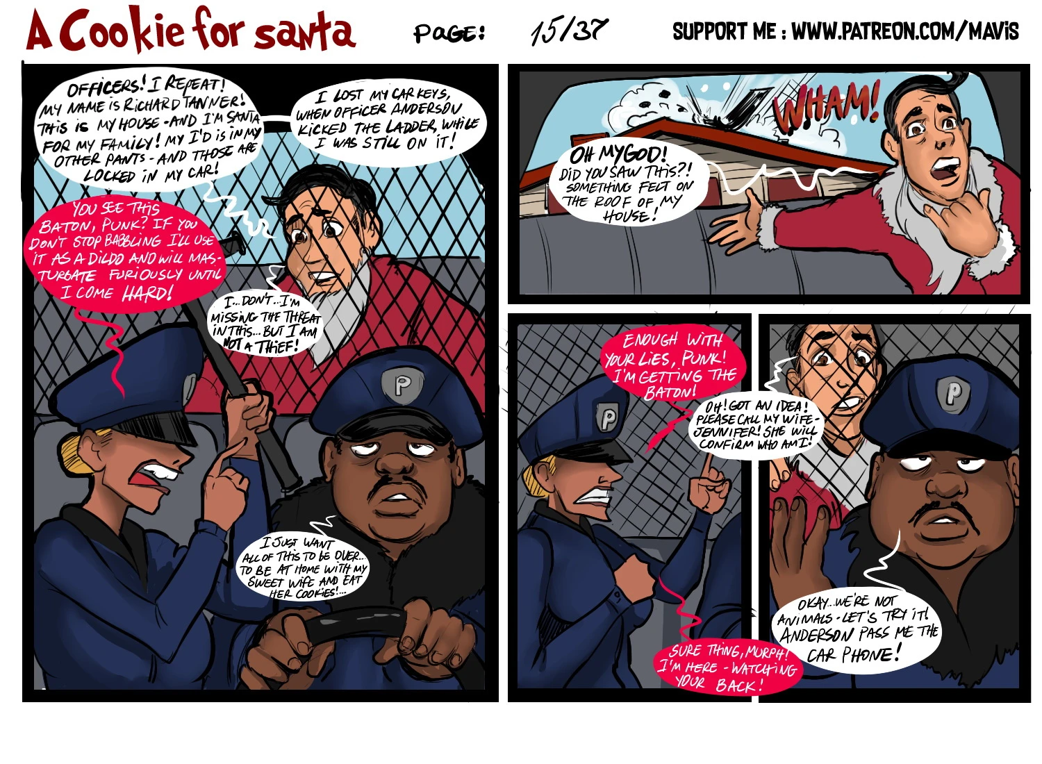 A Cookie For Santa porn comic picture 11