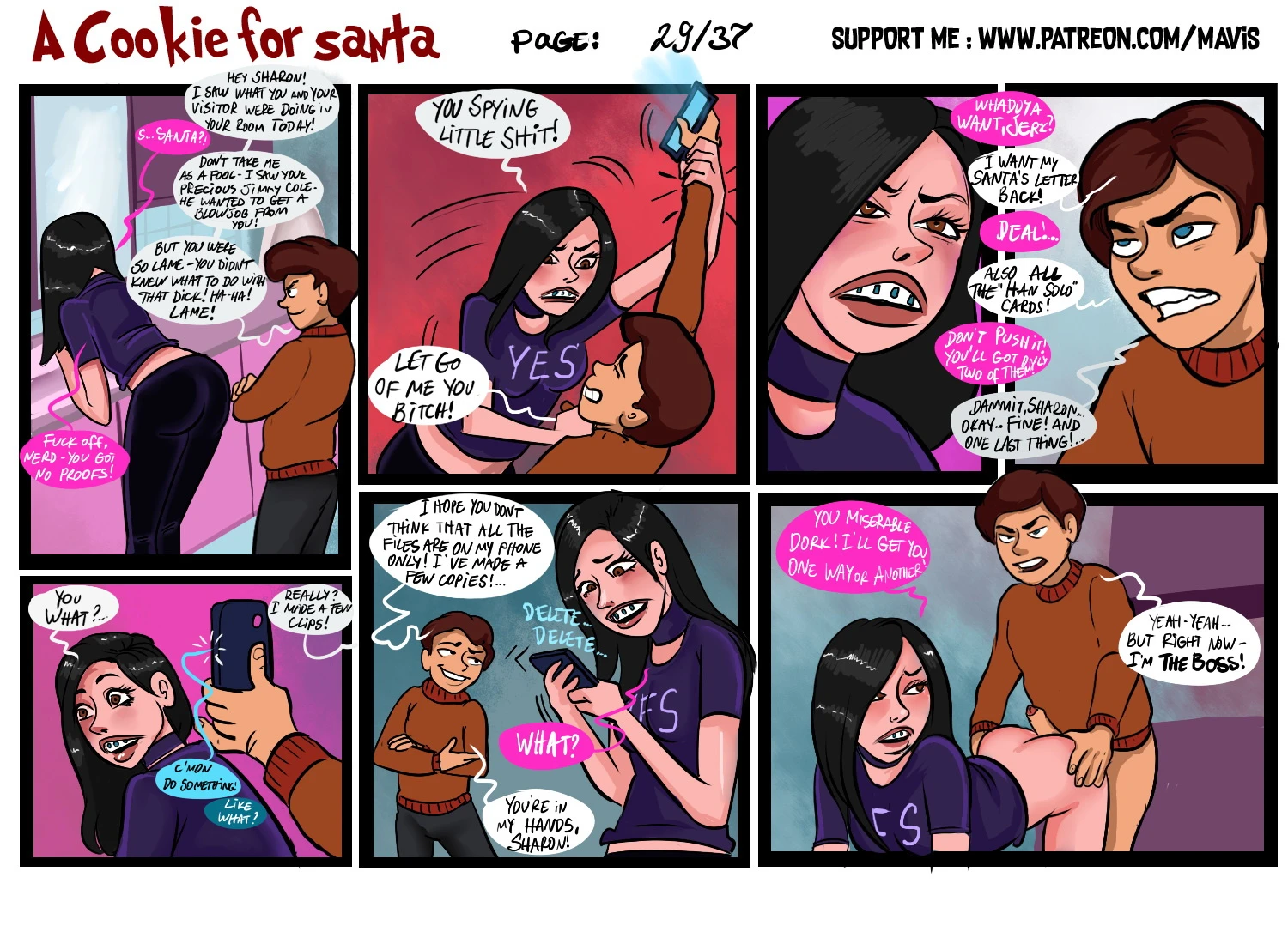 A Cookie For Santa porn comic picture 25