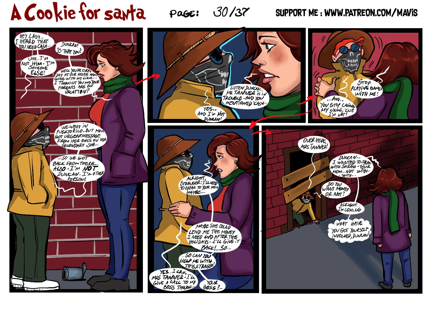 A Cookie For Santa porn comic picture 26