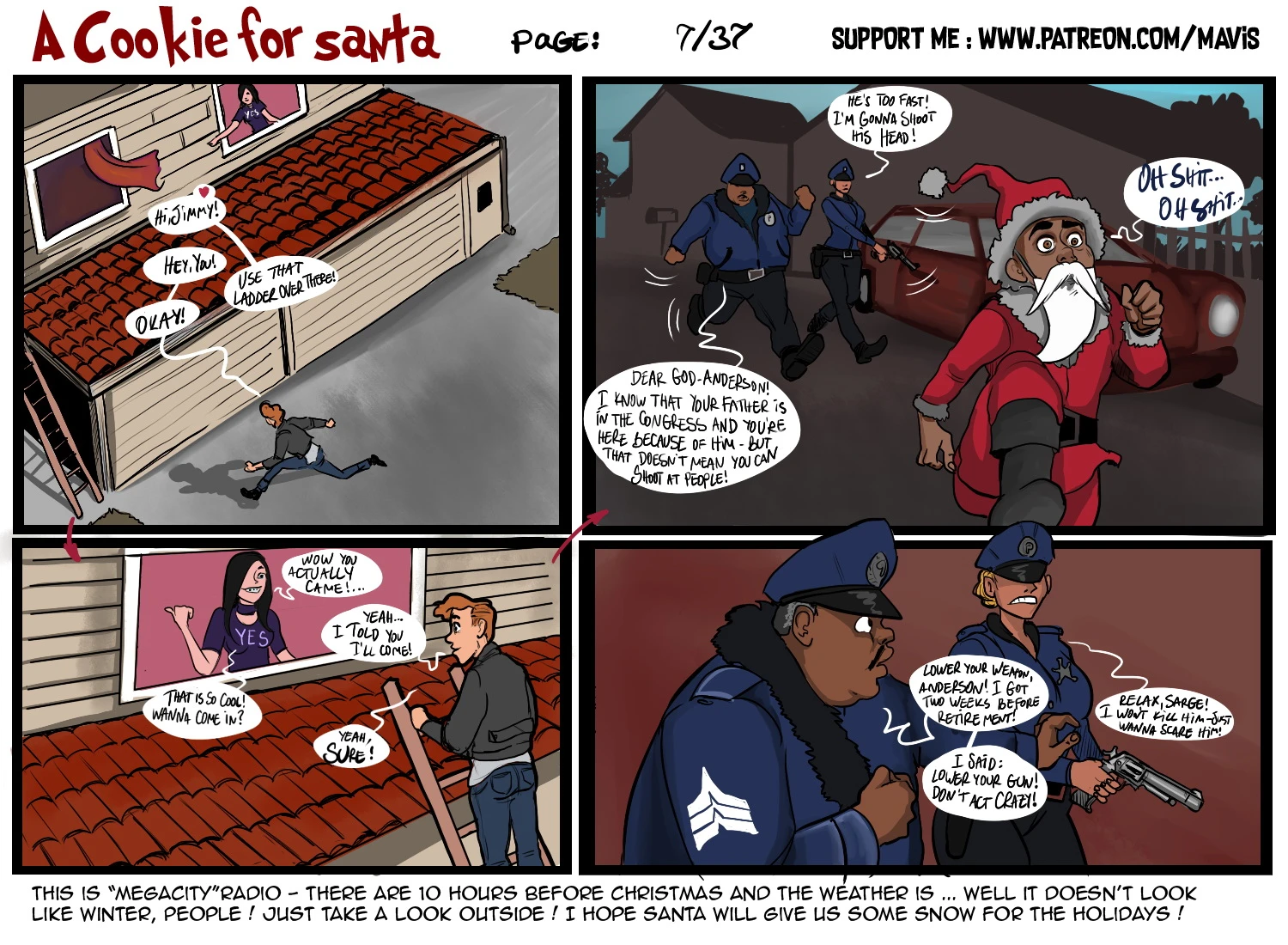 A Cookie For Santa porn comic picture 41