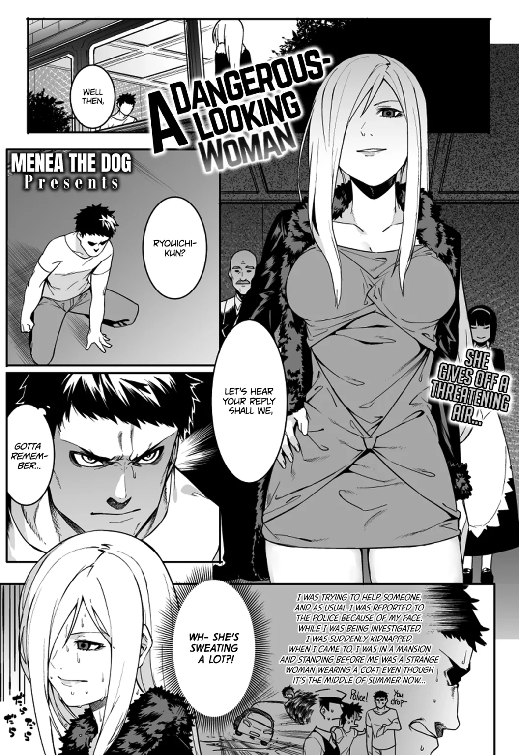 A Dangerous-Looking Woman porn comic picture 1