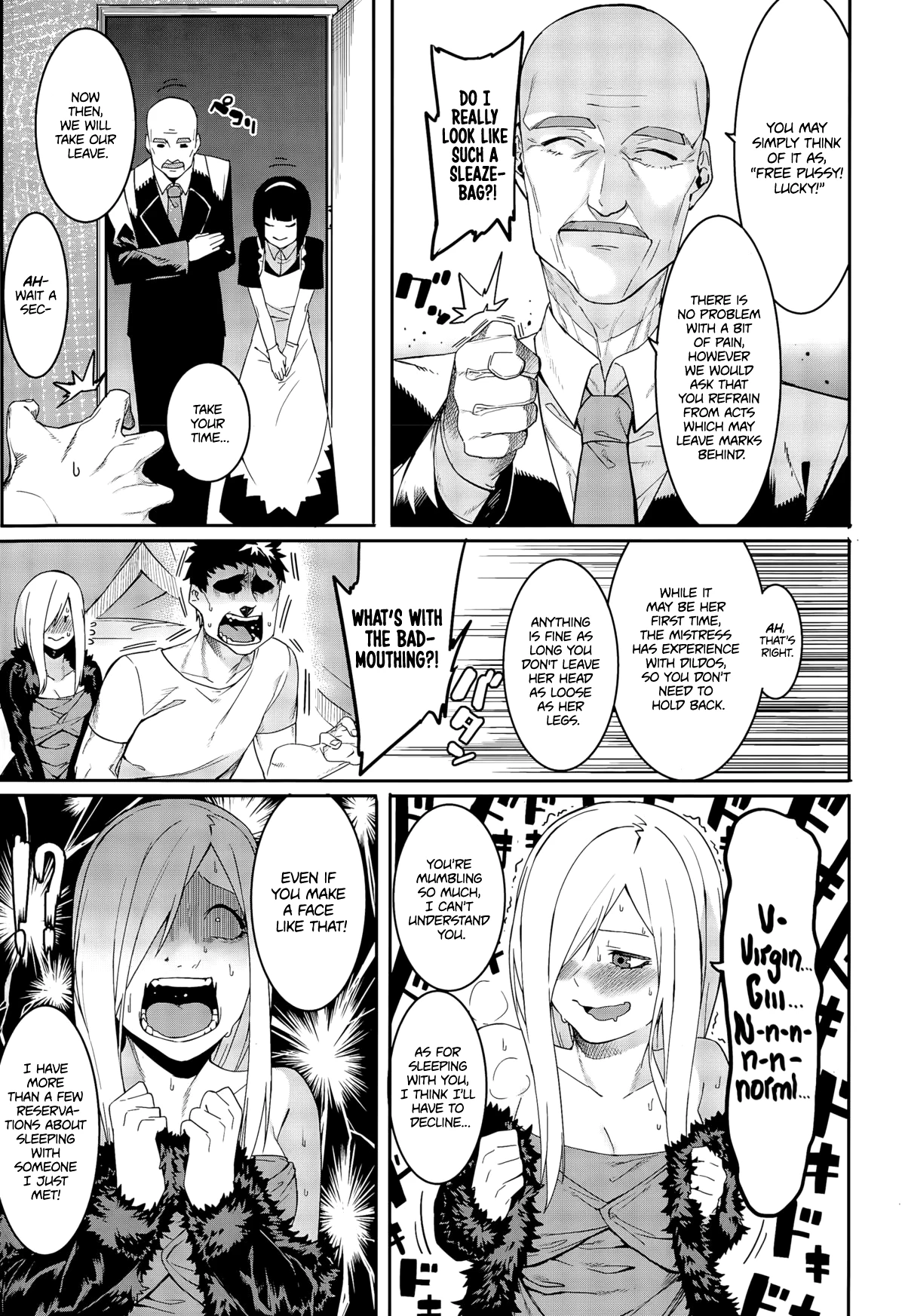 A Dangerous-Looking Woman porn comic picture 3