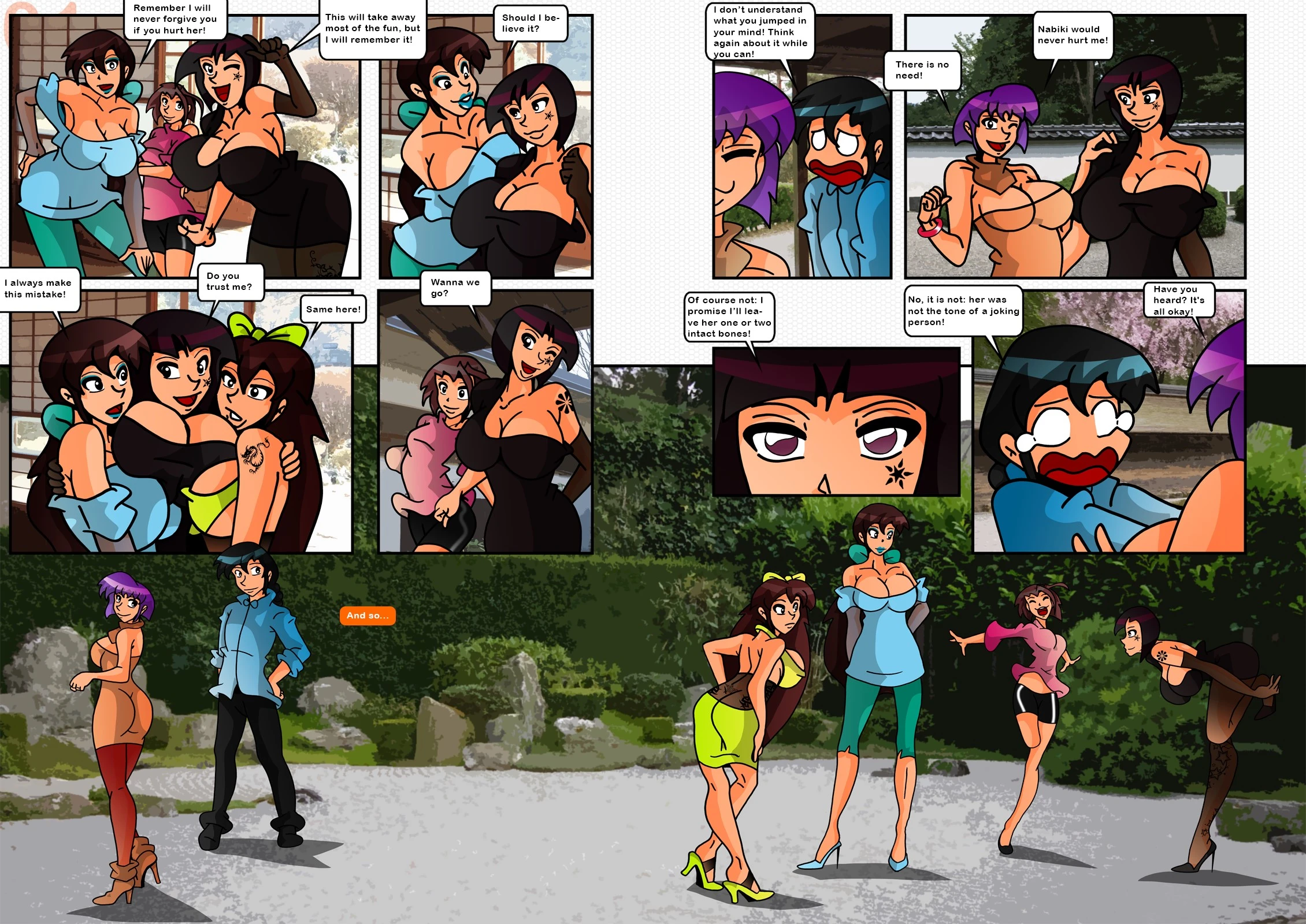 A day like any others - The (mis)adventures of Nabiki Tendo: First part porn comic picture 27