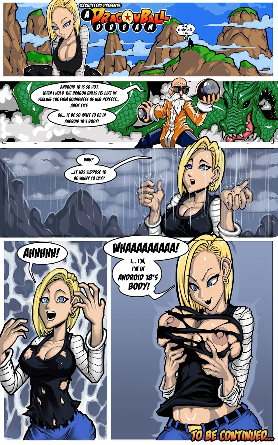 A Dragon Ball Dream porn comic picture 1