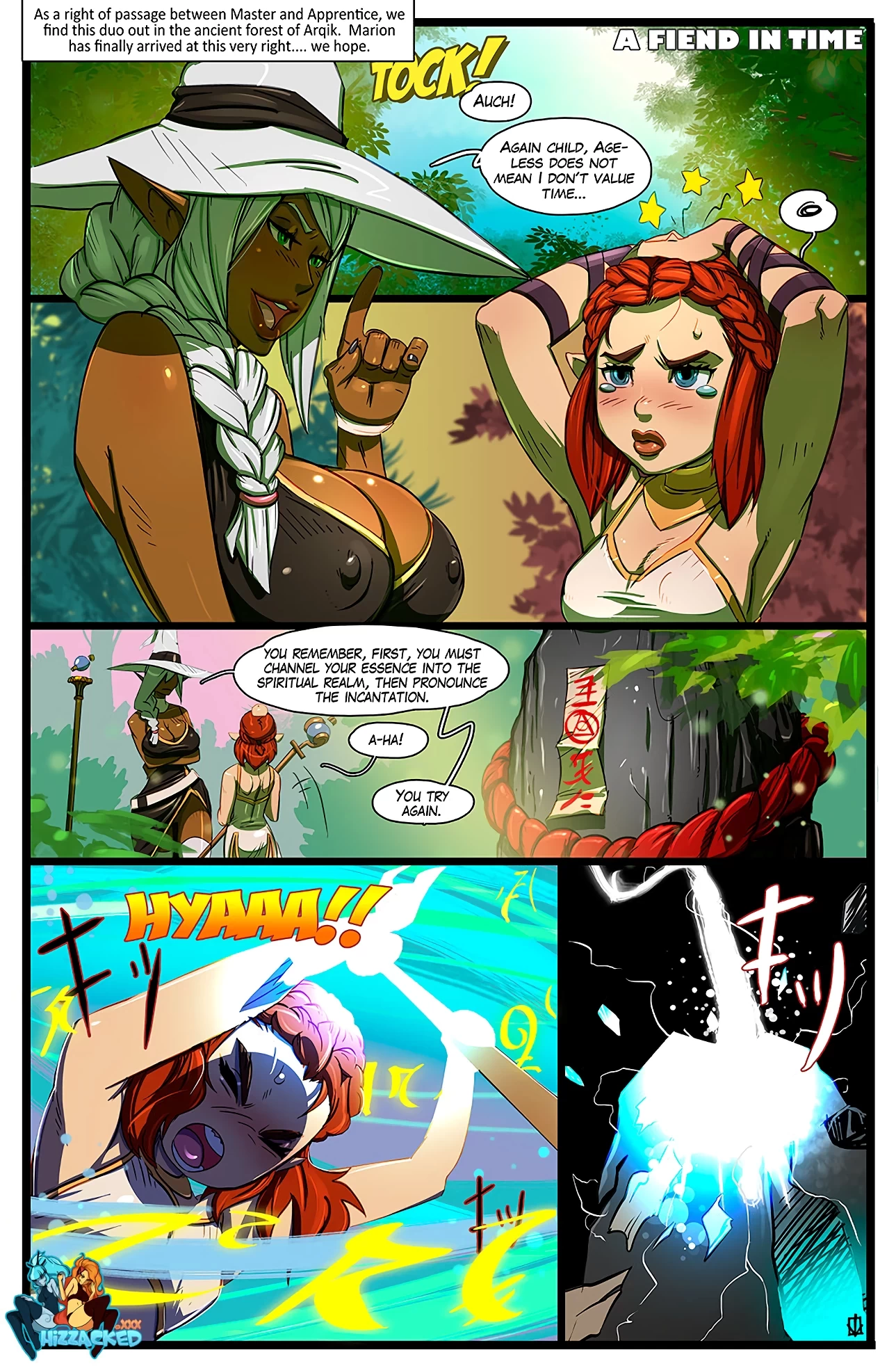 A Fiend in Time porn comic picture 2