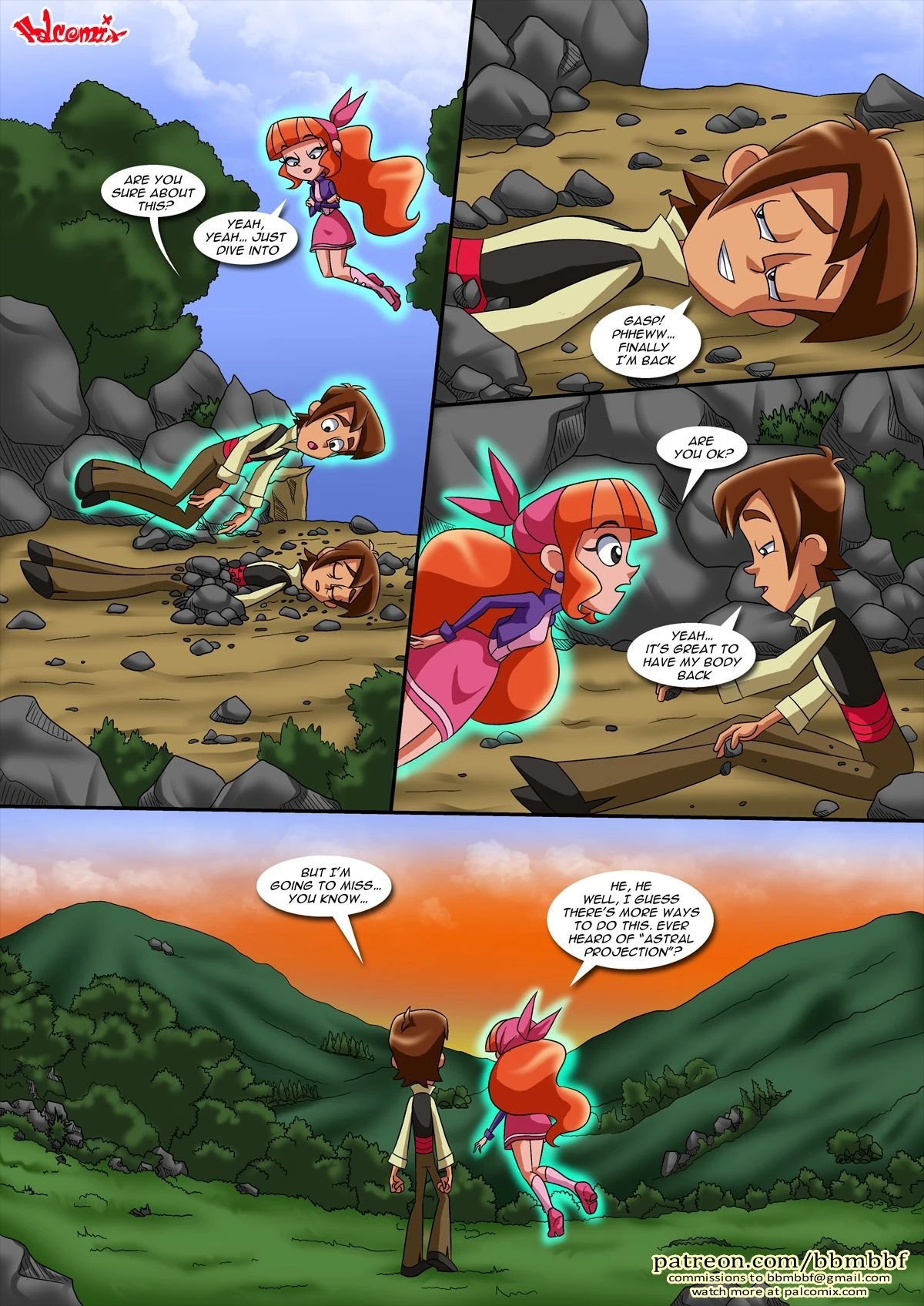 A ghostly love porn comic picture 19