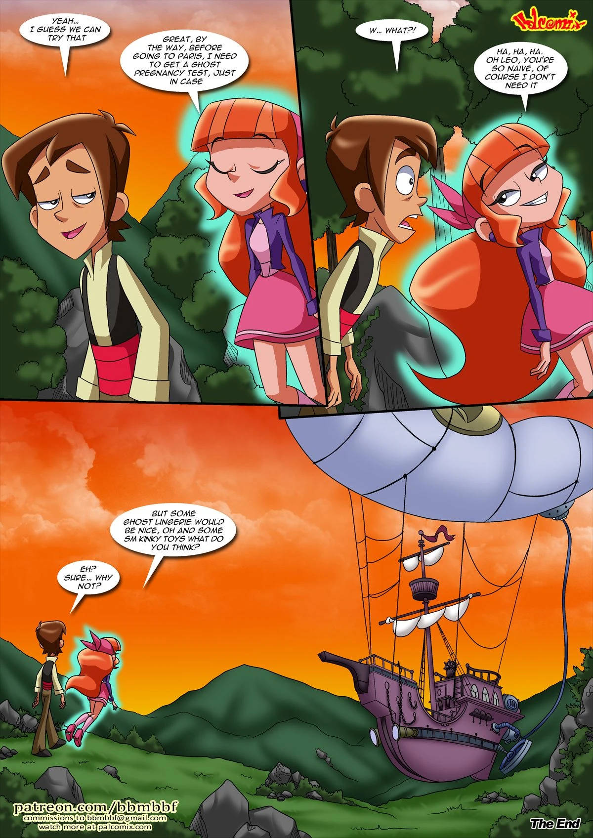 A ghostly love porn comic picture 20