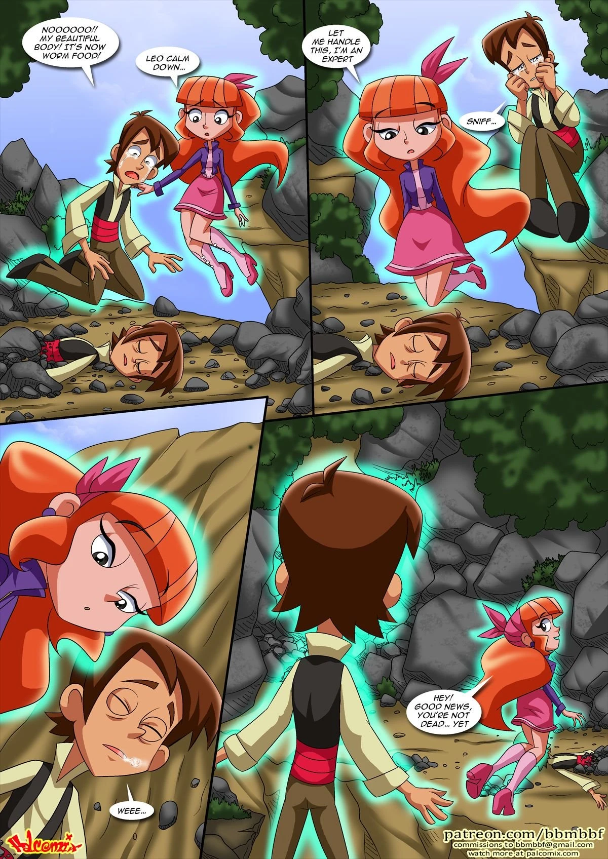 A ghostly love porn comic picture 9