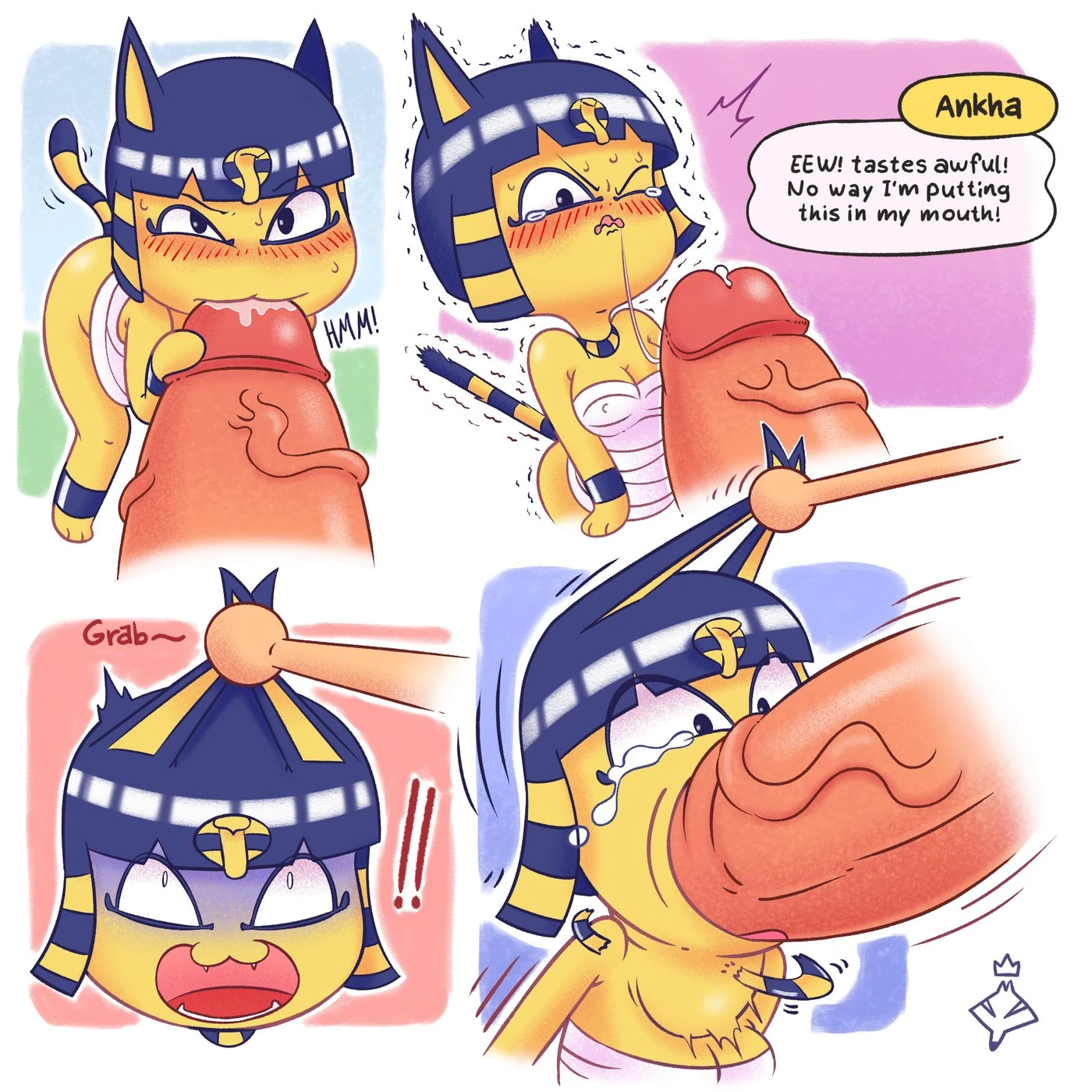 A gift for Ankha porn comic picture 3