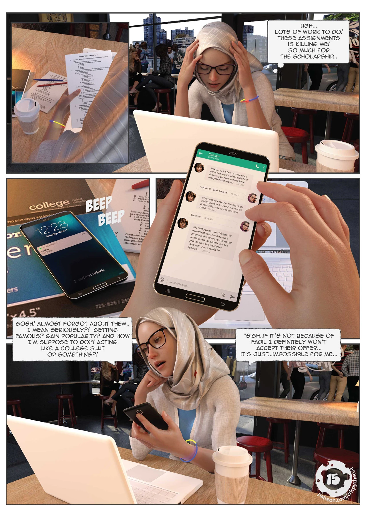 A Girl's Diary: Prologue porn comic picture 16