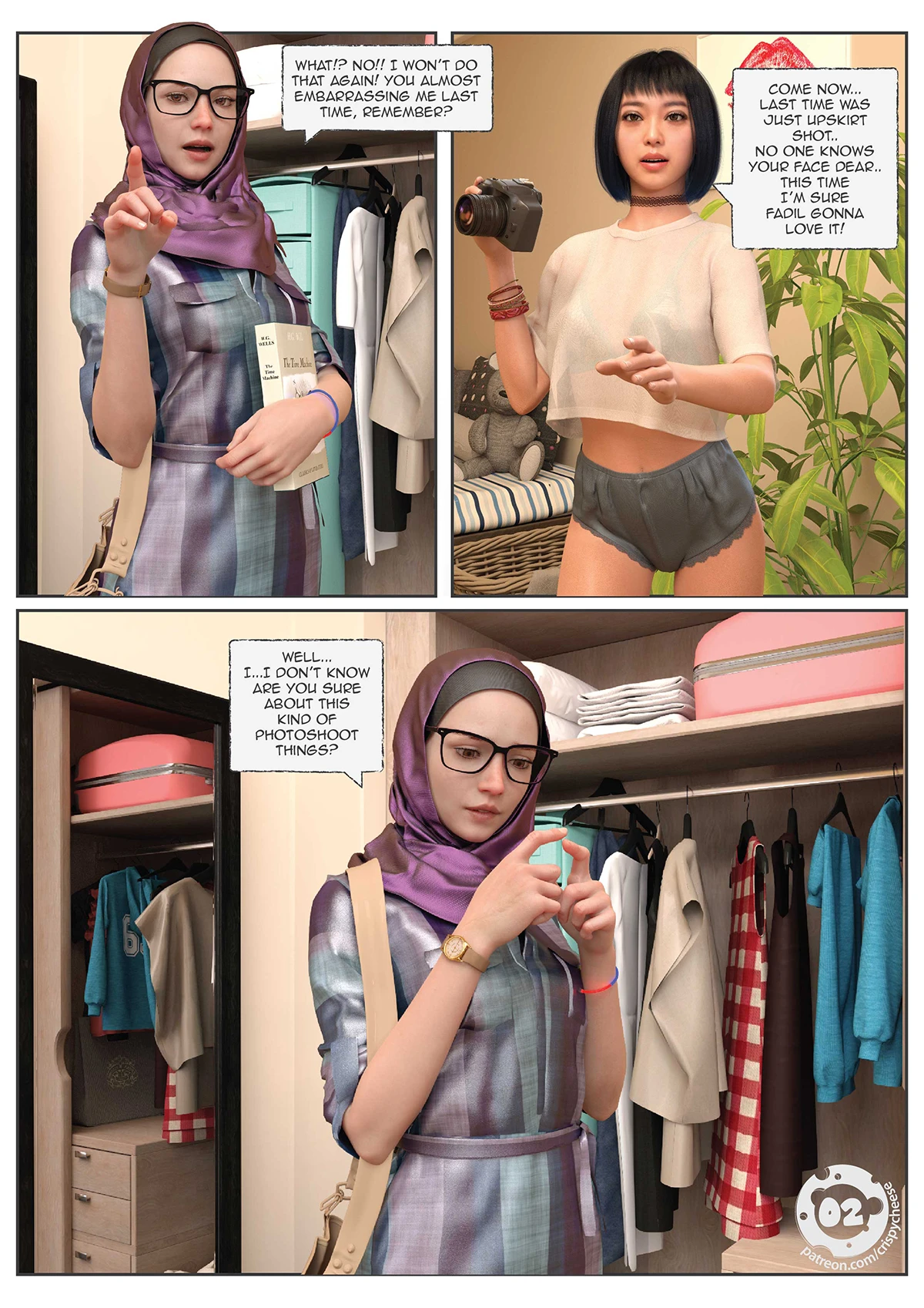 A Girl's Diary: Roommate porn comic picture 2