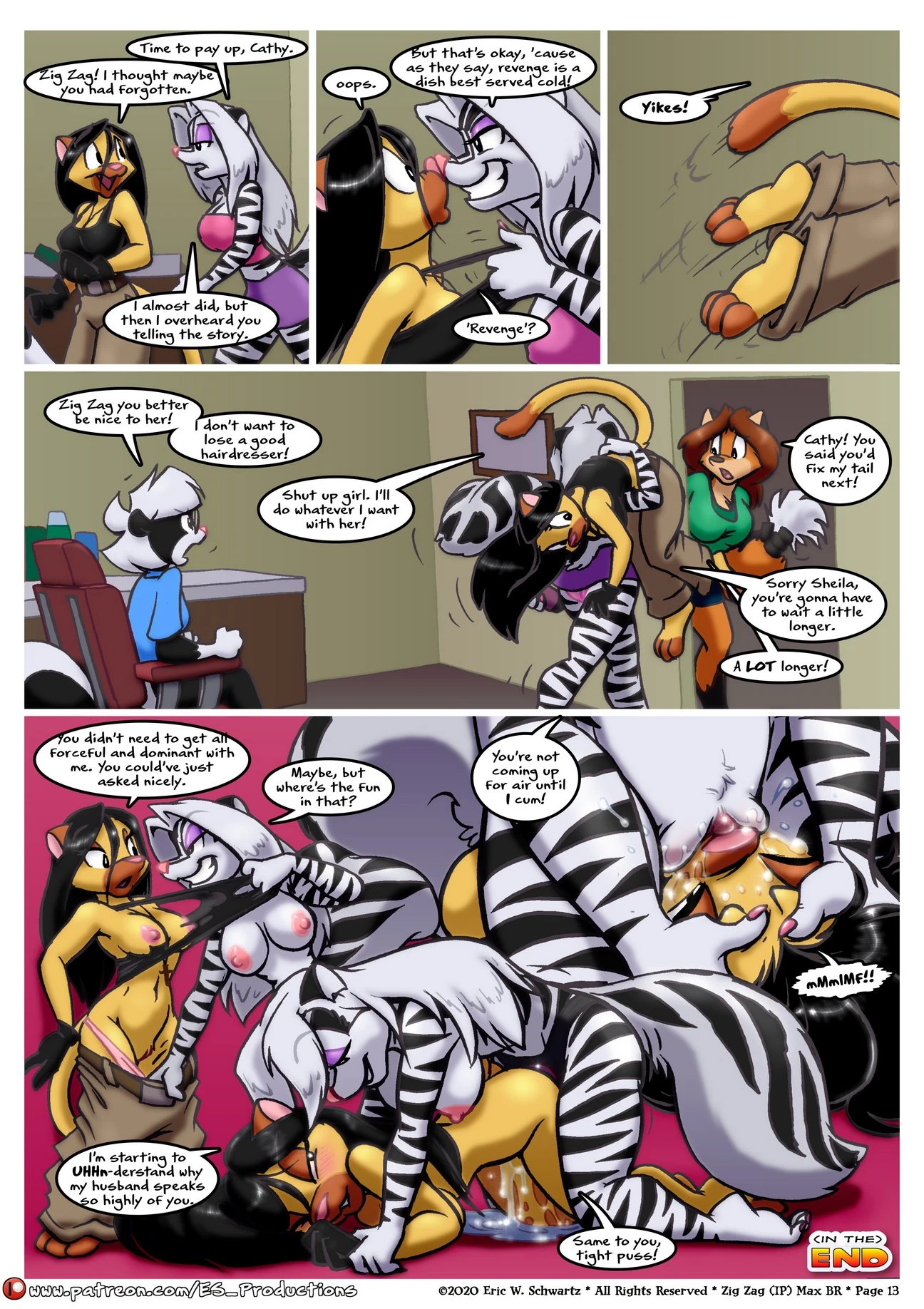 A Hairy Encounter porn comic picture 14