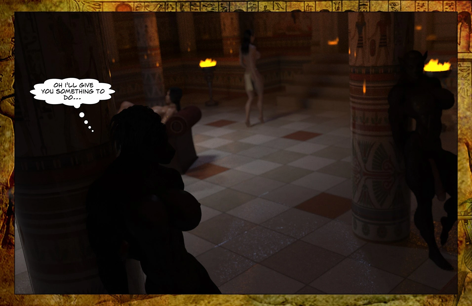 A Howl in the Night porn comic picture 3