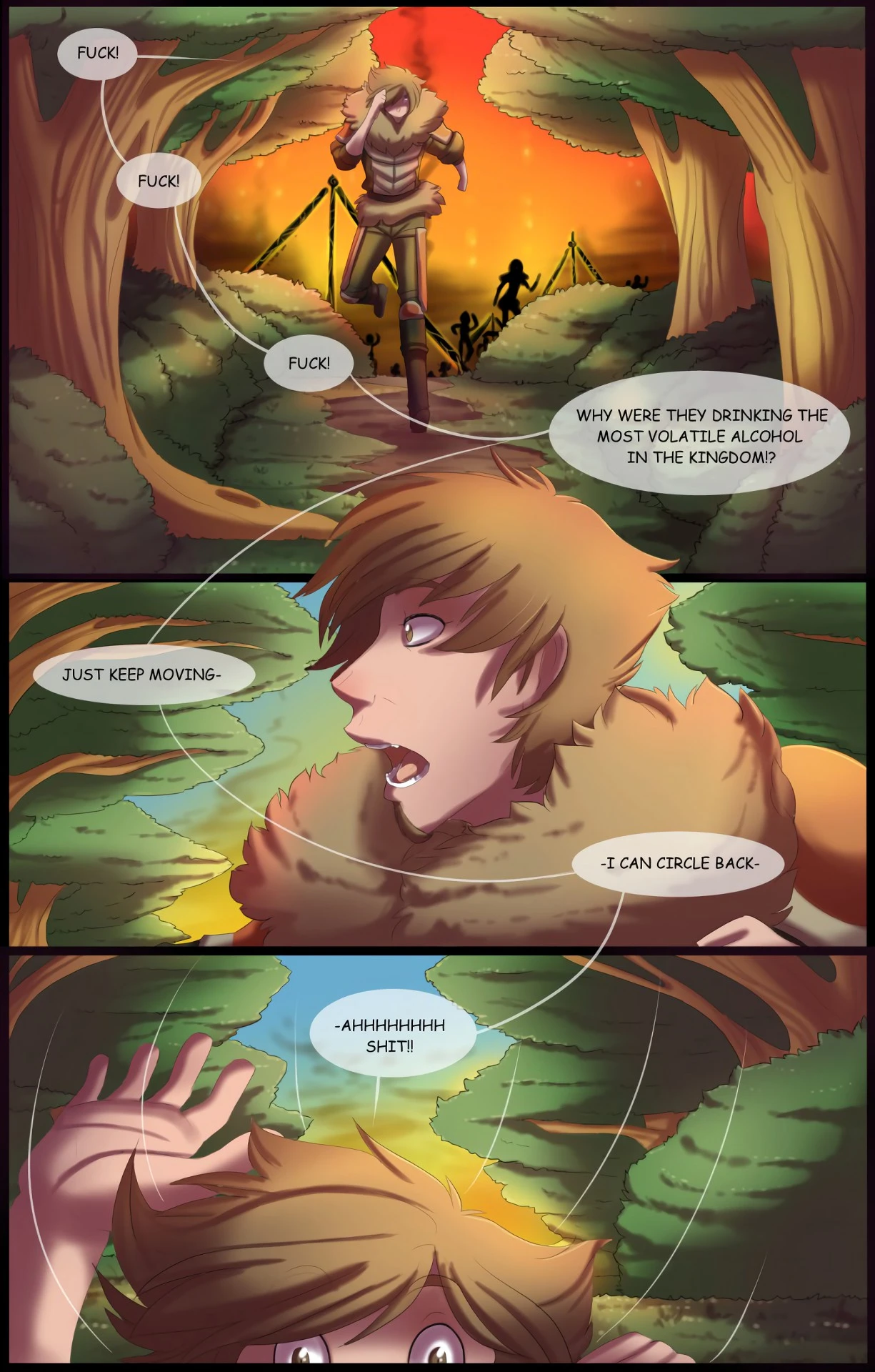 A Howl In The Woods porn comic picture 4